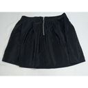 Aeropostale  Bethany Mota Skirt Womens Medium Black Pleated Skater A-Line Ladies Photo 2