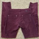 Patagonia  Women's Everyday Corduroy Pants Organic Size 28 / 6 burgundy red Photo 3