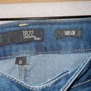 1822 Denim  Dark Wash High Rise Taylor Rolled Hem Ankle Straight Jeans size 10 Photo 3