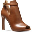 Michael Kors  Brown Lawson Open Toe Bootie NEW Size 10M Photo 0