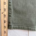 Soft Surroundings  The Ultimate Denim Pull On Crop Jeans Sage Green Size S Photo 4