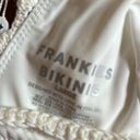 frankie's bikinis NWT Frankie’s Bikinis White Crochet Bikini Photo 11