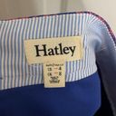 Hatley Skirt Elephant Print Pencil Skirt Blue & Coral Size 4 Photo 2