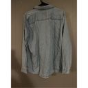 kim rogers  Denim Button Up Long Sleeve Size XL Photo 1