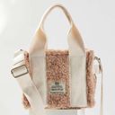 Urban Outfitters BDG Sherpa Mini Tote Crossbody Bag Photo 0