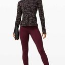 Lululemon  2021 Runderful Long Sleeve Heritage Camo Black Lunar Rock swiftly sz 6 Photo 0