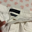 Aeropostale white jean denim shorts high rise shorty Size Xsmall Photo 2