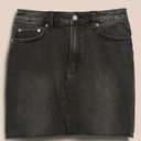 Banana Republic NWT!  Denim Mini Black Skirt 4 Photo 1