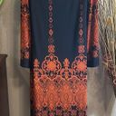 Enfocus Petite  long sleeve printed knit shirt dress size 12 petite Photo 7