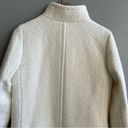 J.Crew  NWT Textured Wool Blend Coat in Ivory Size 8 Photo 7