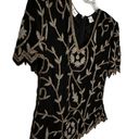 Laurence Kazar Vintage  Silk Beaded Top Photo 3