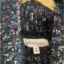 Philosophy  republic eyelash fuzzy colorful woven cowlneck soft cozy sweater Photo 2