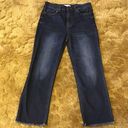 Harper  high rise straight cropped jeans Photo 5