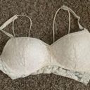 Victoria's Secret Pink by Victoria’s Secret White Lace Bralette with Padding size XL Photo 0