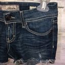 BKE  culture jean shorts distressed jean shorts darker in color size 26​​ Photo 2