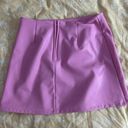 Altar'd State Pink Faux Leather Skirt  Photo 2