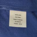 Talbots Vintage  Blue Linen Capri Pants Women’s 14 Photo 5