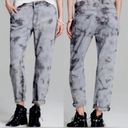 L'Agence LA’t By L’Agence Tie Dye Boyfriend Cropped Pants Photo 1