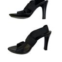 DKNY  - Kiana Elastic Strap Sandals in Black Photo 4