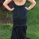 Johnathan Kayne Prom Black Sequins Dress Photo 1