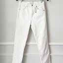 ZARA NWT  High Rise Ankle Length Slim Jeans in White sz 2 Photo 2