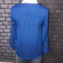 Candie's *  Hexagon Blue and Black top Size XS Photo 1