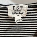 Project Social T PST LOS ANGELES STRIPED CROSS OVER TOP! Photo 1