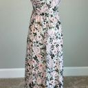 Laundry by Shelli Segal  Women's Maxi Dress Size 10 Pink Floral Print Halter Photo 1