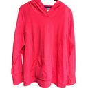 Lane Bryant  Livi Active Hoodie Size 18/20 Pink Fleece Thumb Holes Gorpcore Photo 0