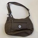 Giani Bernini  Pebble Gray Hobo Shoulder Bag Lux Faux Leather Photo 2