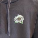 O'Neill O’Neill Burgundy Flower Hoodie. Size Small. Photo 2