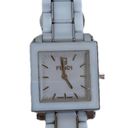 Fendi  Square Ceramic White Watch, Stainless Steel Photo 1