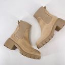 Steve Madden  Boots Womens 6 Brown Hutch Suede Leather Chelsea Pull On Lug Sole Photo 1