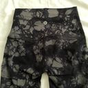 Lululemon Black Tie-Dye Wunder Under High-Rise Leggings Photo 4