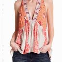 Free People  Dream Darlin Floral Patchwork Tank Top Photo 5