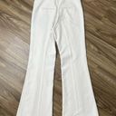 Veronica Beard  Size 10 Judy Off White Flare Pintuck Suit Pants High Rise Stretch Photo 4