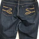 Seven7  medium‎ wash jeans flare style women’s size 14 Photo 4