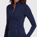 J. McLaughlin Black Zip Up Althletic Jacket Photo 0