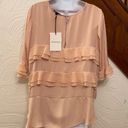 Who What Wear NWT  ruffle blouse M Photo 2