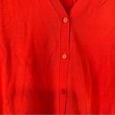 Loft  Red Button Front Cardigan, M Photo 3