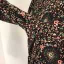 J.Crew  Printed Skimmer Pant Navy Blue Green Pink Floral Cotton Cropped Ankle 6 Photo 6