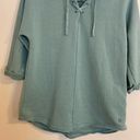 Jag jeans Jag Sea Foam Green Lightweight Pullover Comfy Oversized Lounge Sweatshirt Sz XS Photo 4