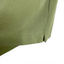 LOGO By Lori Goldstein  Pull On Green Knit Skirt Photo 2