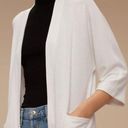 Wilfred  Free Aritzia Ivory Cream Zlata open front cardigan sweater size small Photo 0