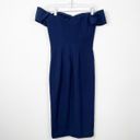 Dress the Population Midnight Blue Bailey Sweetheart Neckline Sheath Dress XS Photo 2