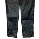 Wilfred Aritzia  The Melina High Waist Straight Leg Faux Leather Pants Size 6 Photo 5