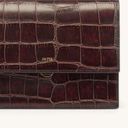 JW Pei  Mini Flap Crossbody Bag Brown Croc Embossed Photo 11