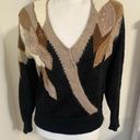 Vintage patchwork sweater Size M Photo 1