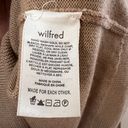 Wilfred  Aritzia Brown 100% Merino Wool Turtle Sweater Size M Photo 3