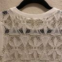 Deletta Anthropologie  White Lace Scalloped Hem Tank Top Size XS Photo 8